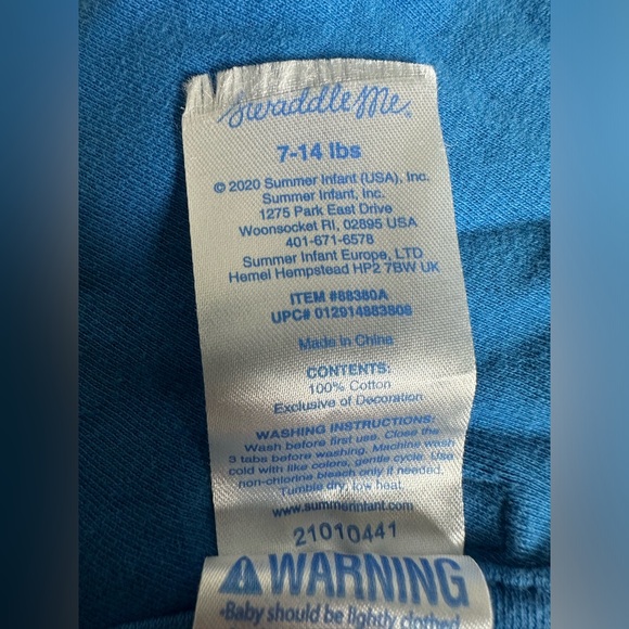 Swaddle me 2 pack, blue - Picture 16 of 16